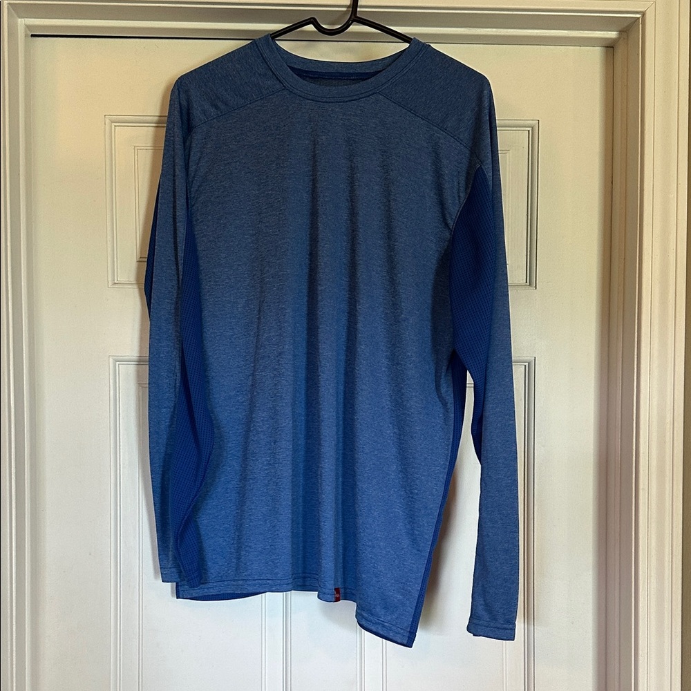 Huk Men's Deep Blue Long Sleeve Tee